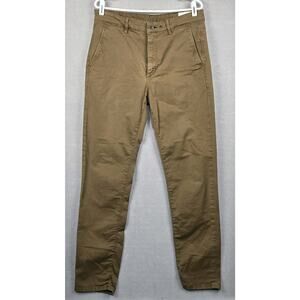Rag & Bone Fit 2 Chino Brown Khaki Pants Sz 34x31 Men's Slim Fit Pants